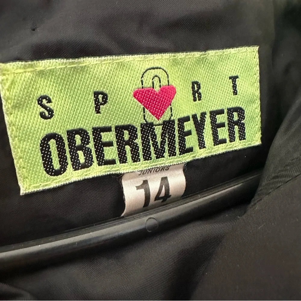 Obermeyer Vintage 90’s Alpine Neon Anorak Jacket